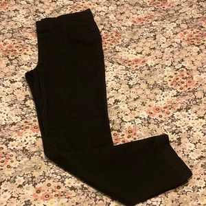 Women’s old navy black high rise pixie cut dress pants